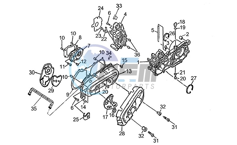 Crankcase 100