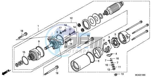 STARTER MOTOR