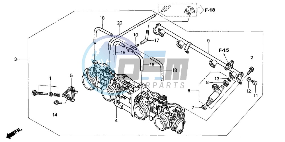 THROTTLE BODY (ASSY.)