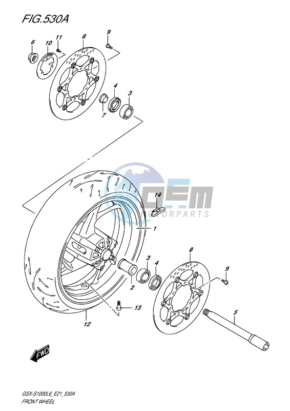 FRONT WHEEL