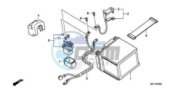 BATTERY (CBR1000RR)