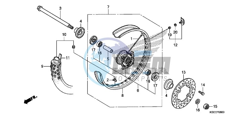 FRONT WHEEL