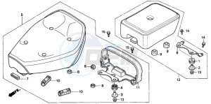 CA125 REBEL drawing SEAT