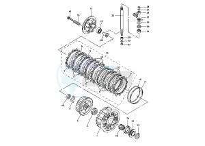 FZS 1000 drawing CLUTCH