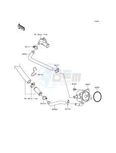 NINJA ZX-10R ABS ZX1000KFFA FR XX (EU ME A(FRICA) drawing Oil Cooler