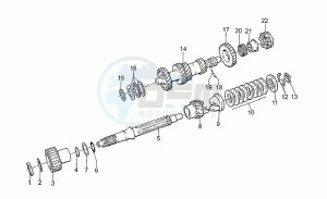 California 1100 EV (V11 EV Usa) EV (V11 EV Usa) drawing Gear box