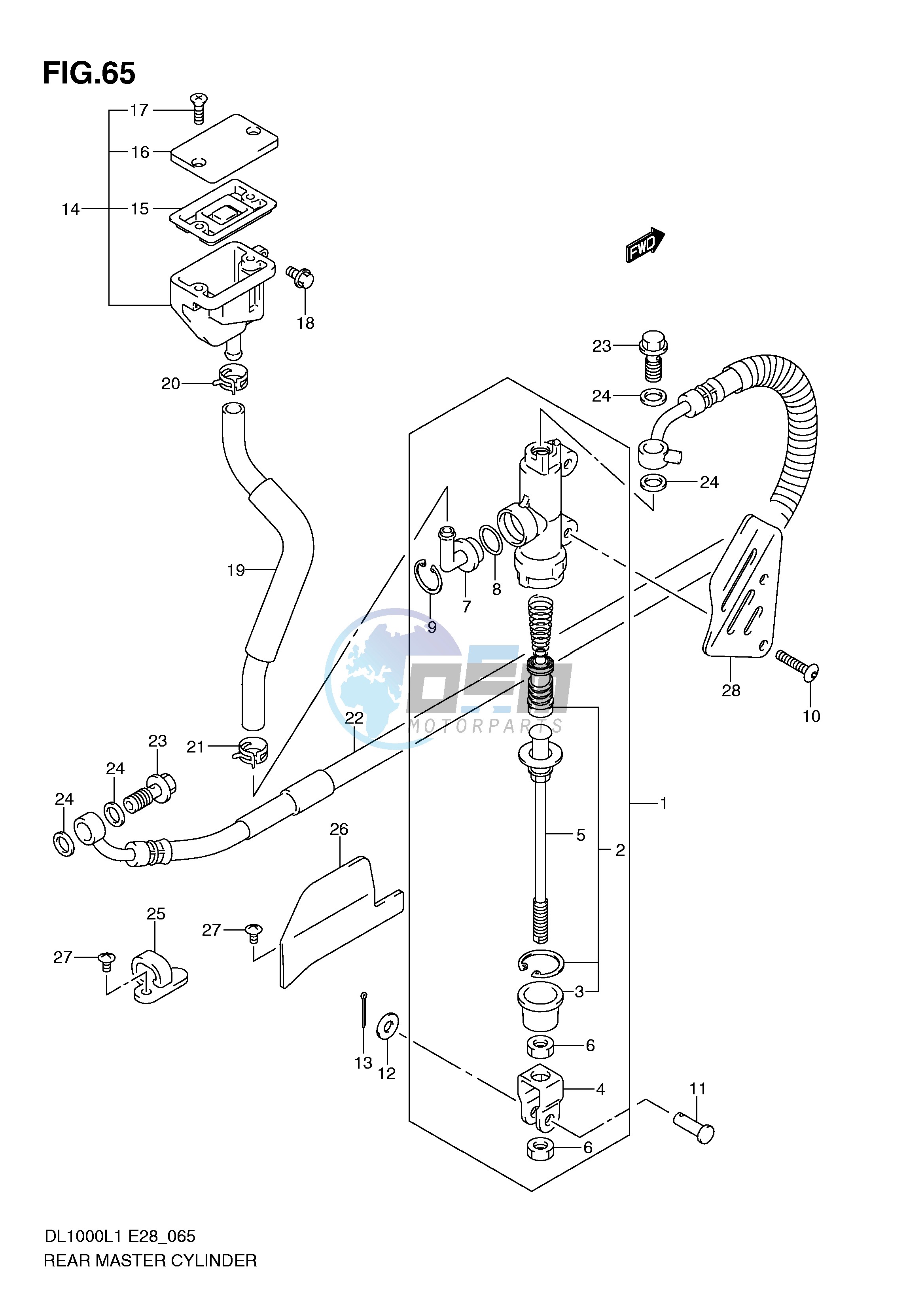 REAR MASTER CYLINDER