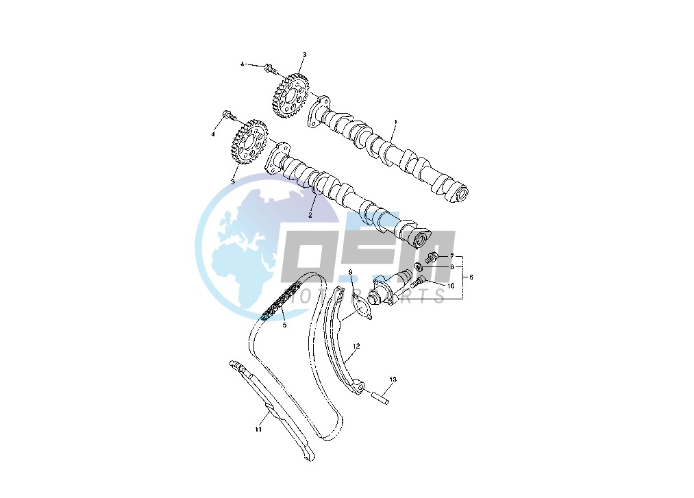 CAMSHAFT- CHAIN