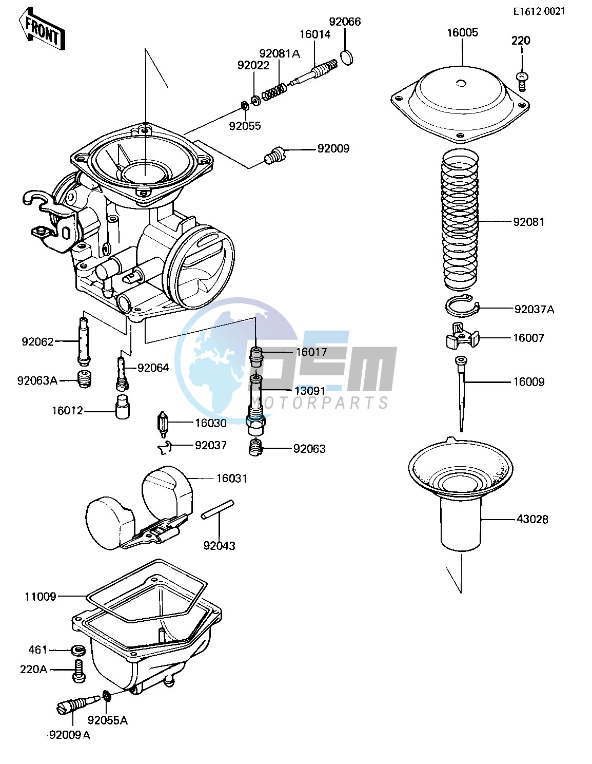 CARBURETOR PARTS