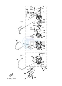 F30AETL drawing CARBURETOR