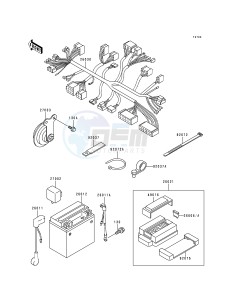 ZR 750 C [ZEPHYR 750] (C1-C3) [ZEPHYR 750] drawing ELECTRICAL EQUIPMENT