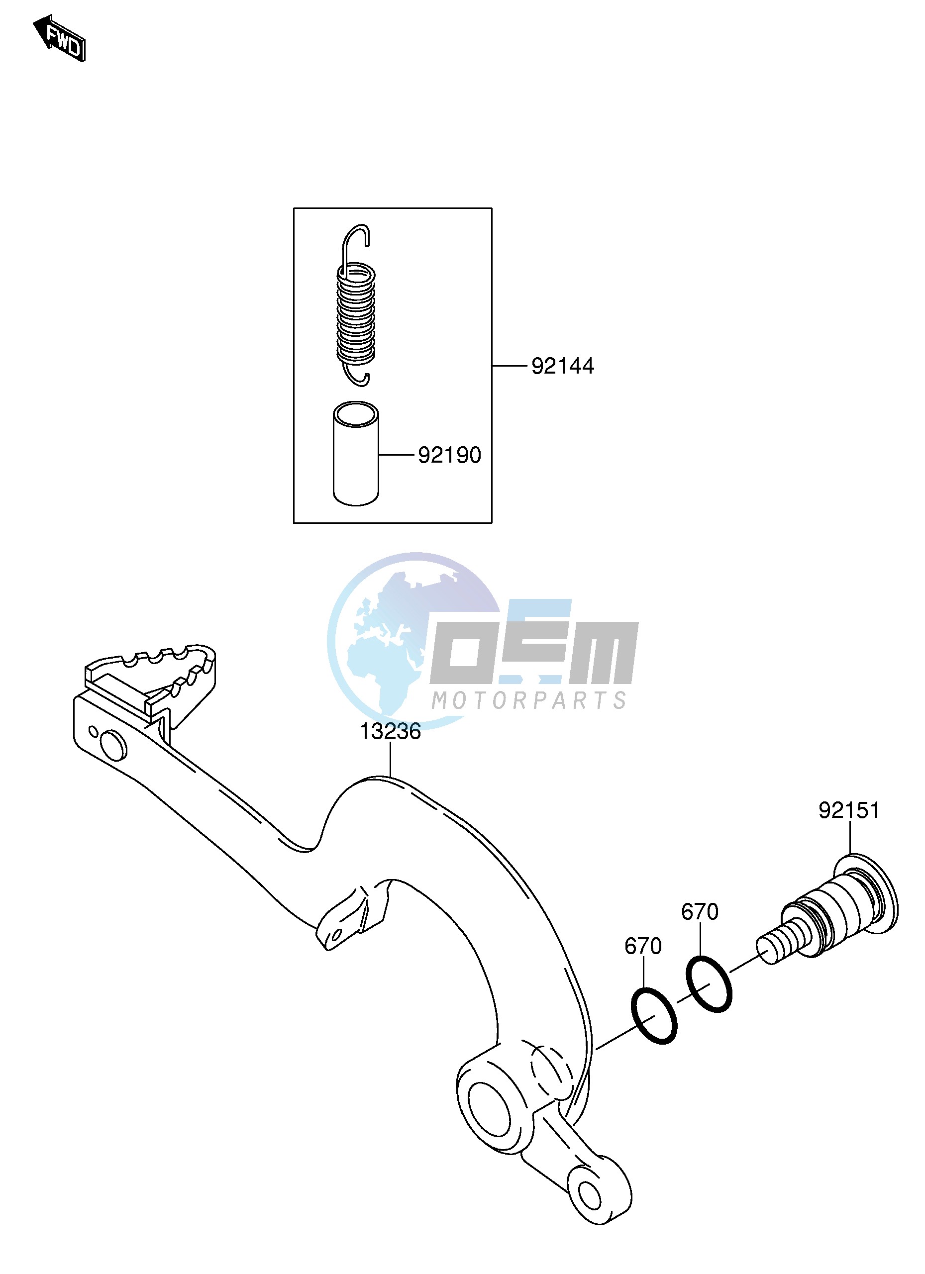 BRAKE PEDAL