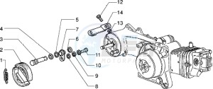 Sfera RST 125 drawing Brake lever