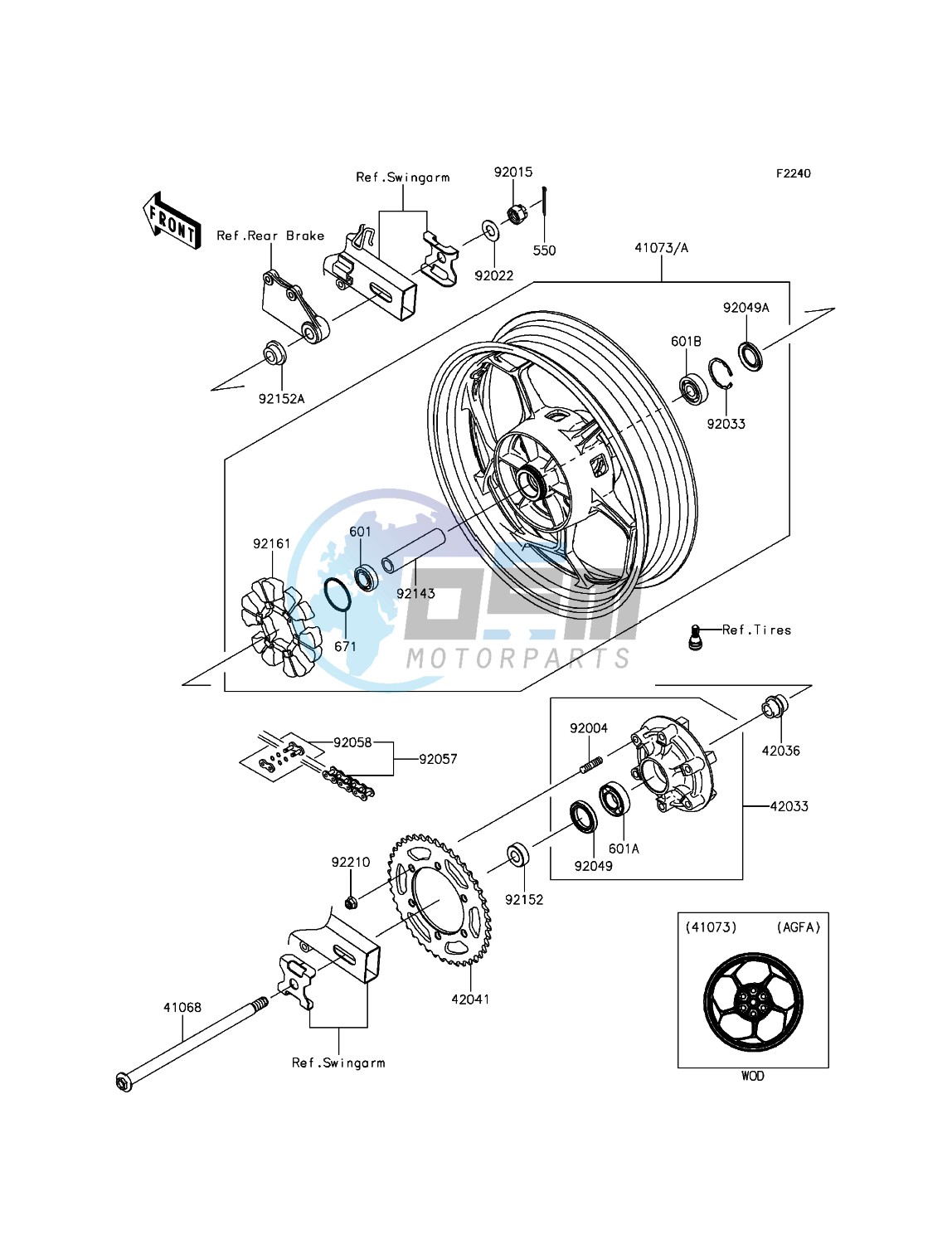 Rear Hub