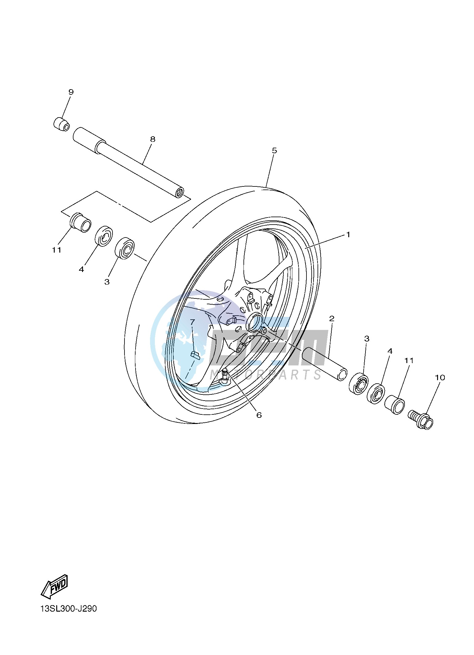 FRONT WHEEL