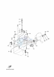 F130AETX drawing PROPELLER-HOUSING-AND-TRANSMISSION-2