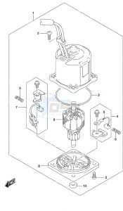 DF 225 drawing PTT Motor