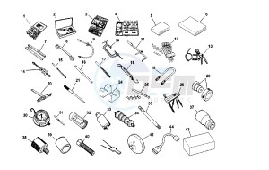 RAPTOR IE 650 drawing WORKSHOP SERVICE TOOLS