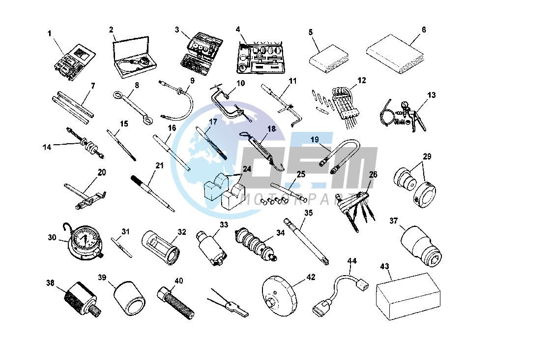 WORKSHOP SERVICE TOOLS