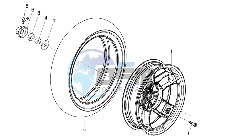 Rear Wheel