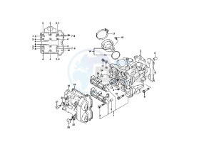 RAPTOR IE 650 drawing FRONT CYLINDER HEAD