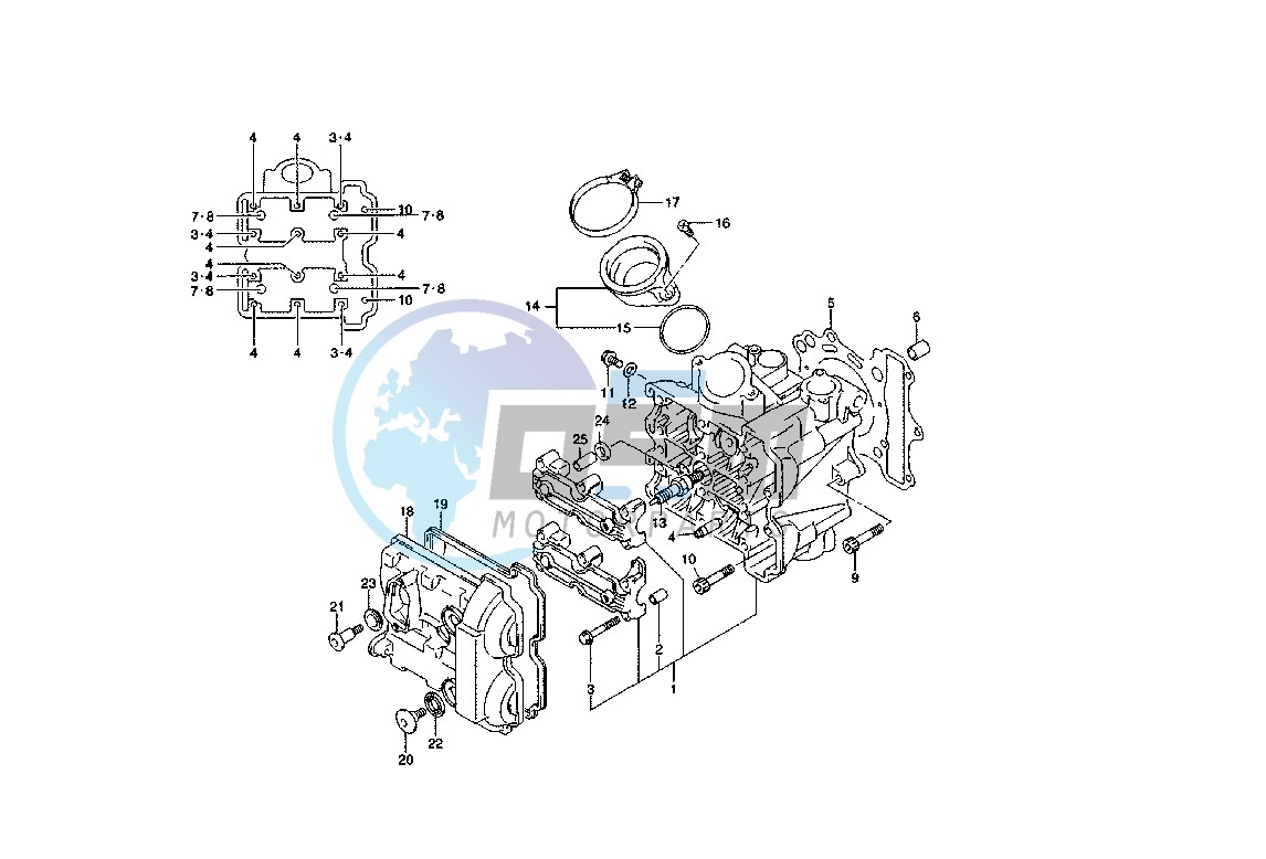 FRONT CYLINDER HEAD