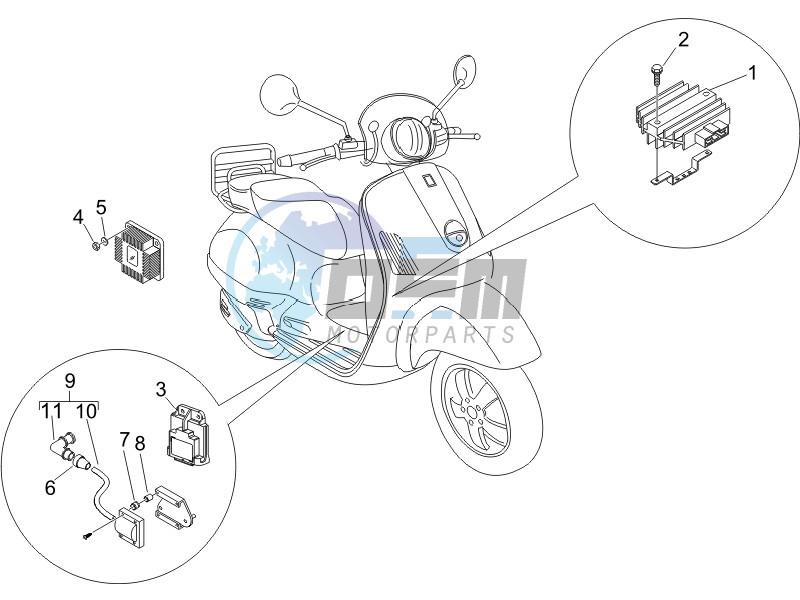 Voltage Regulators -ECU - H.T. Coil