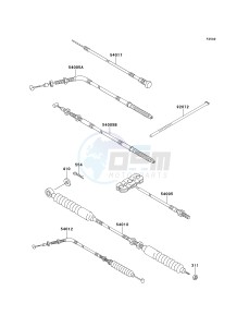 KAF 300 B [MULE 500] (B1-B2) [MULE 500] drawing CABLES