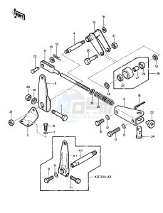 KLT 200 A [KLT200] (A1-A3) [KLT200] drawing CHAIN TENSIONER -- 81-82 KLT200-A1_A2_A3- -