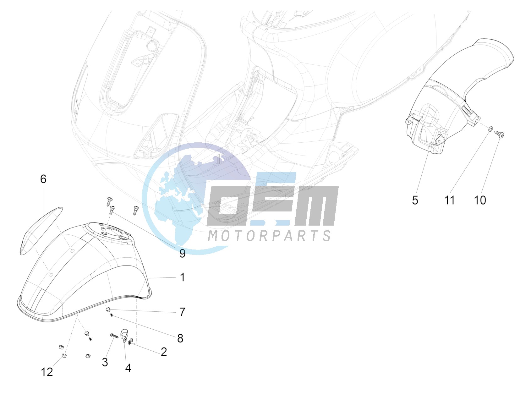 Wheel housing - Mudguard