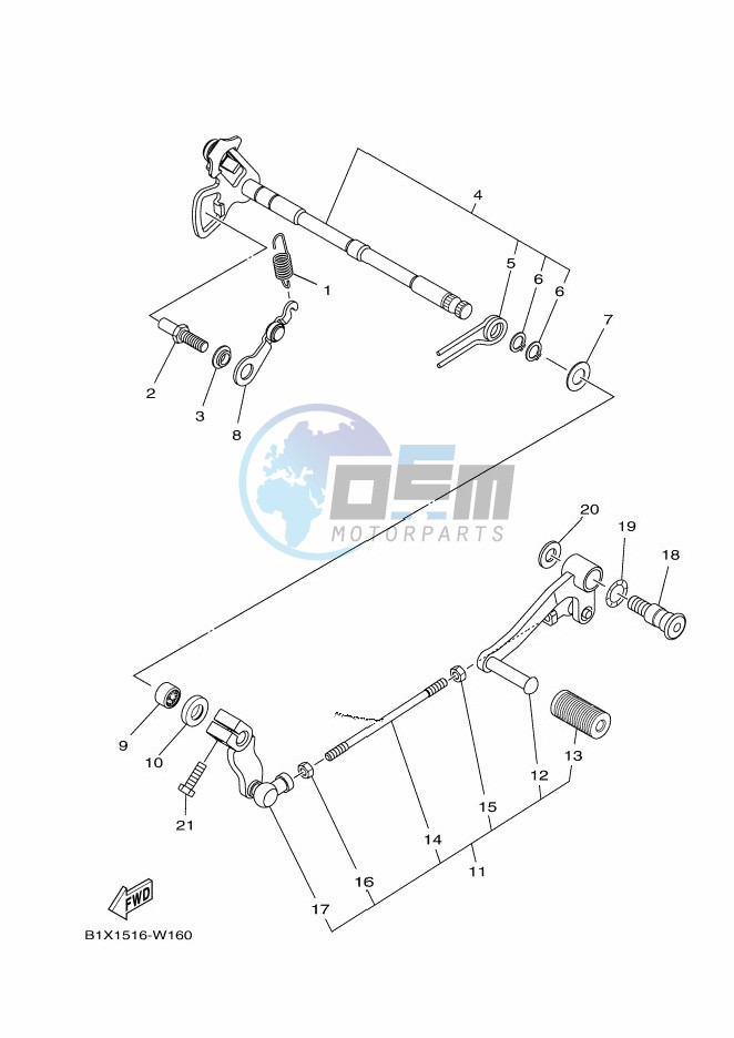 SHIFT SHAFT