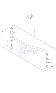 DF 9.9 drawing Drag Link - w/Remote Control