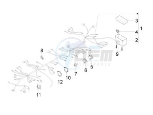 Runner 50 SP 2012 in fiche drawing Main cable harness