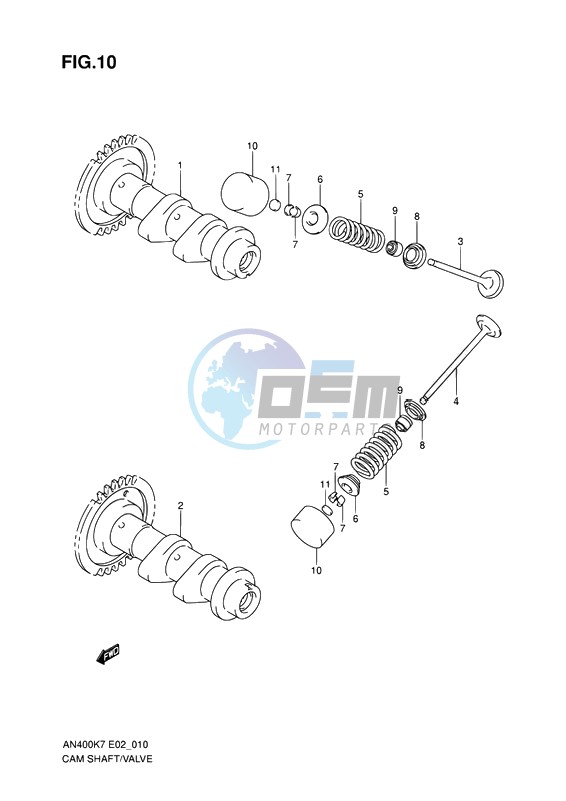 CAMSHAFT-VALVE