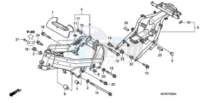 VFR8009 Ireland - (EK / MME) drawing FRAME BODY