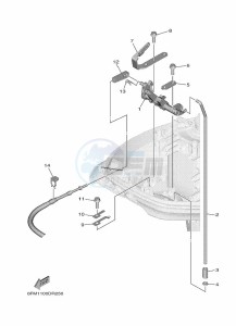 F25GMHL drawing THROTTLE-CONTROL-1