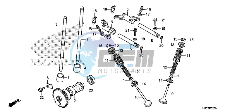 CAMSHAFT/ VALVE