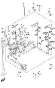 DF 300AP drawing Harness