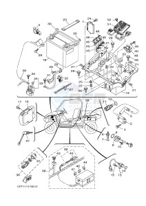 YXM700E YXM700PE MP 700 EPS (1XPC) drawing ELECTRICAL 1