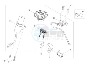 V7 III Stone 750 E4 (APAC) drawing Locks