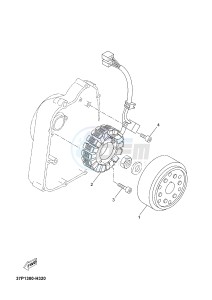 YP250R X-MAX 250 (2DL5 2DL5 2DL5 2DL5) drawing GENERATOR