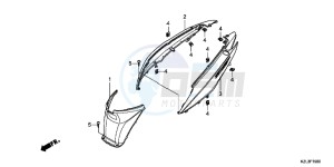 NSC110WHB drawing BODY COVER