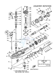 FL200AETX drawing PROPELLER-HOUSING-AND-TRANSMISSION-3