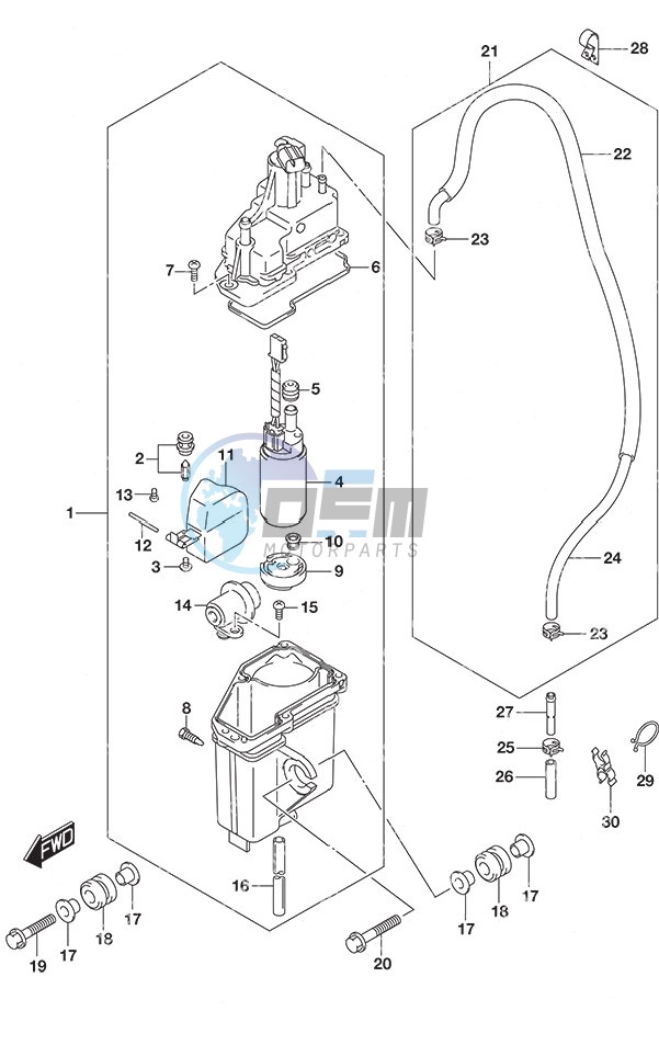 Fuel Vapor Separator