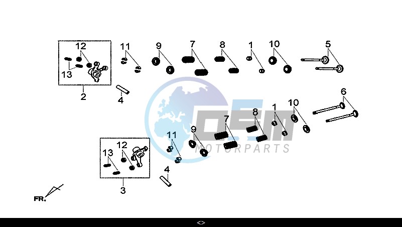 IN-EX.VALVE ROCKER ARM