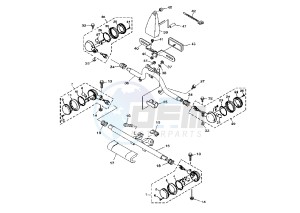 XVS A DRAG STAR CLASSIC 1100 drawing FLASHER LIGHT