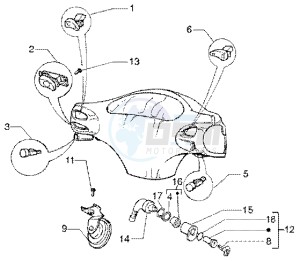 ET4 50 drawing Handlebar switches