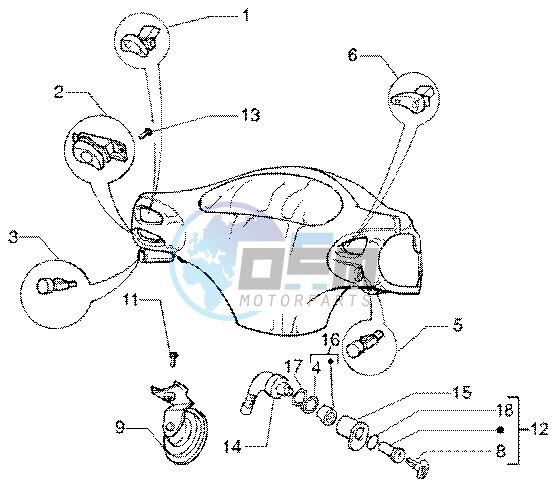 Handlebar switches