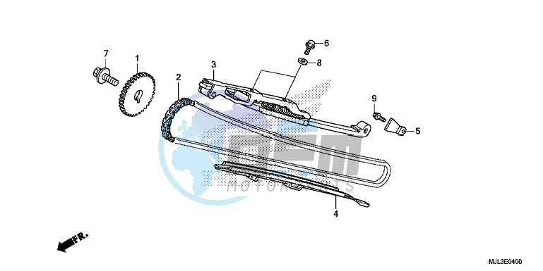 CAM CHAIN/ TENSIONER