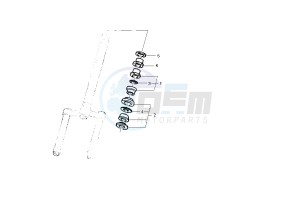 Zip 50 drawing Steering bearing ball tracks